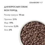 Корм для собак GRANDORF VETERINARY при пищевой аллергии 3кг — изображение 2