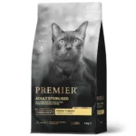 Корм для кошек PREMIER 2кг стерилизованных свежее мясо индейки