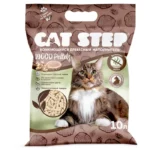 Наполнитель Cat Step 5 л 2.428 кг комкующийся, растительный