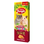 Лакомство для грызунов HappyJungle мелких палочки мед-фрукты