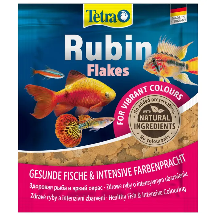 LCQbXRMYxY47F6glf0Ai-_KSjEtR68S-5HWYQg-SmKc= Корм для рыб Tetra Rubin всех видов для улучшения окраса хлопья 12г — изображение 1