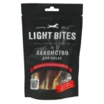Лакомство для собак LIGHT BITES 55г уши кролика с мясом ягненка для мини пород — изображение 2